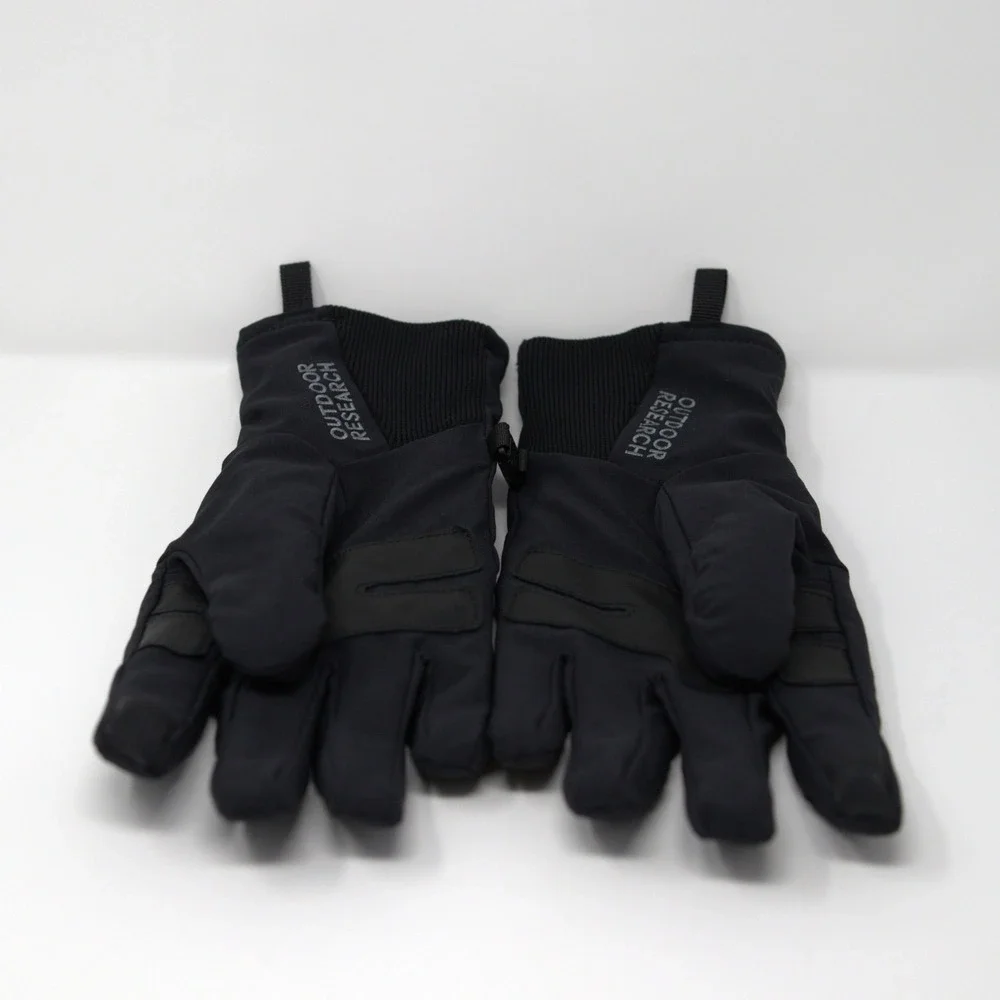 Outdoor Research Womens Black Sureshot Softshell Gloves Size Large
